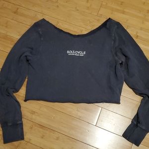 Soul Cycle Crop Sweatshirt